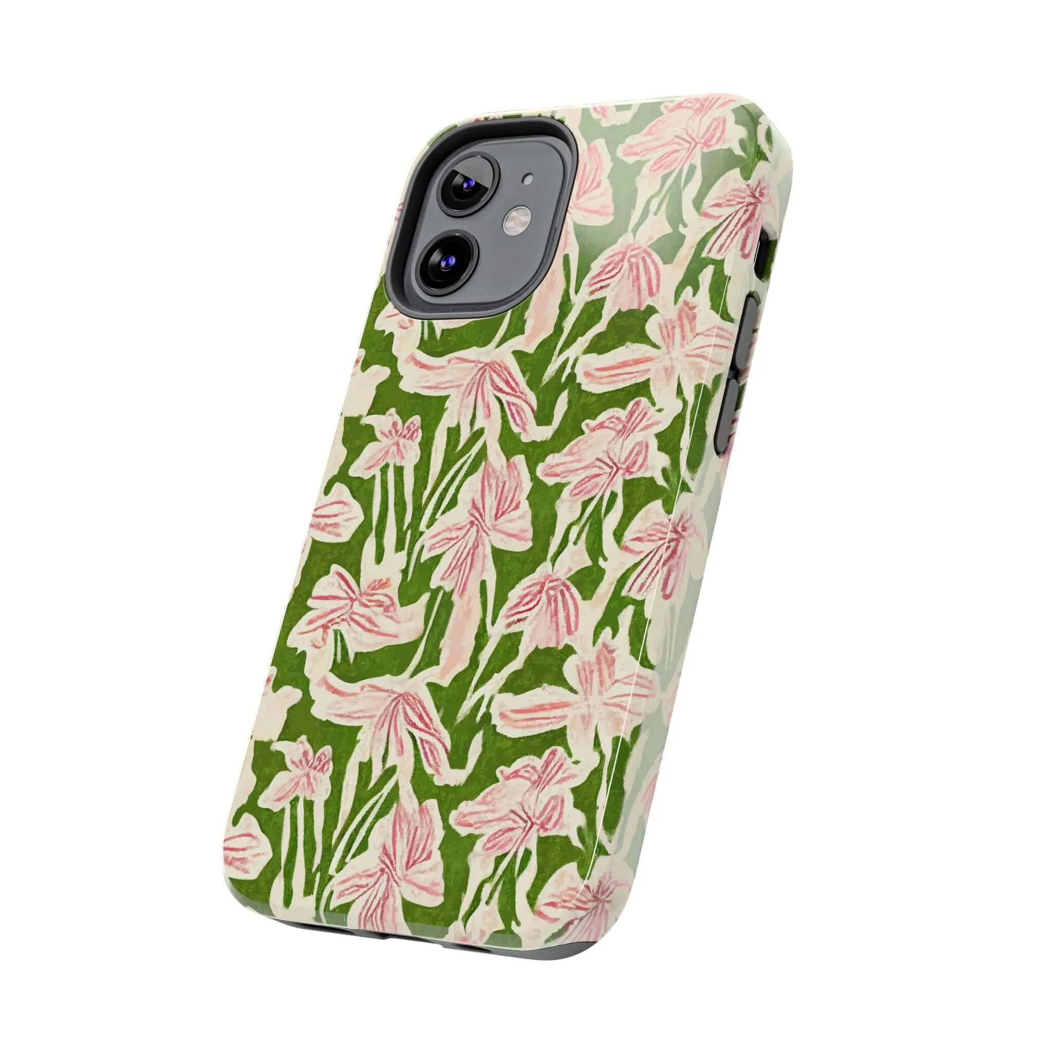 Kiss Me | Green Floral Case