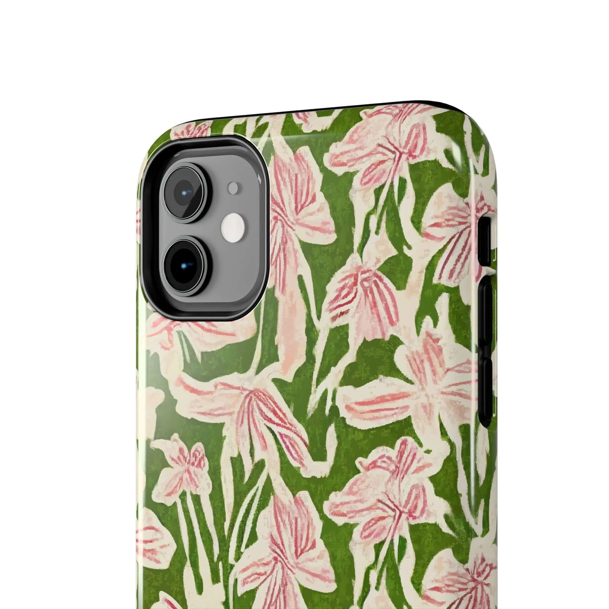 Kiss Me | Green Floral Case