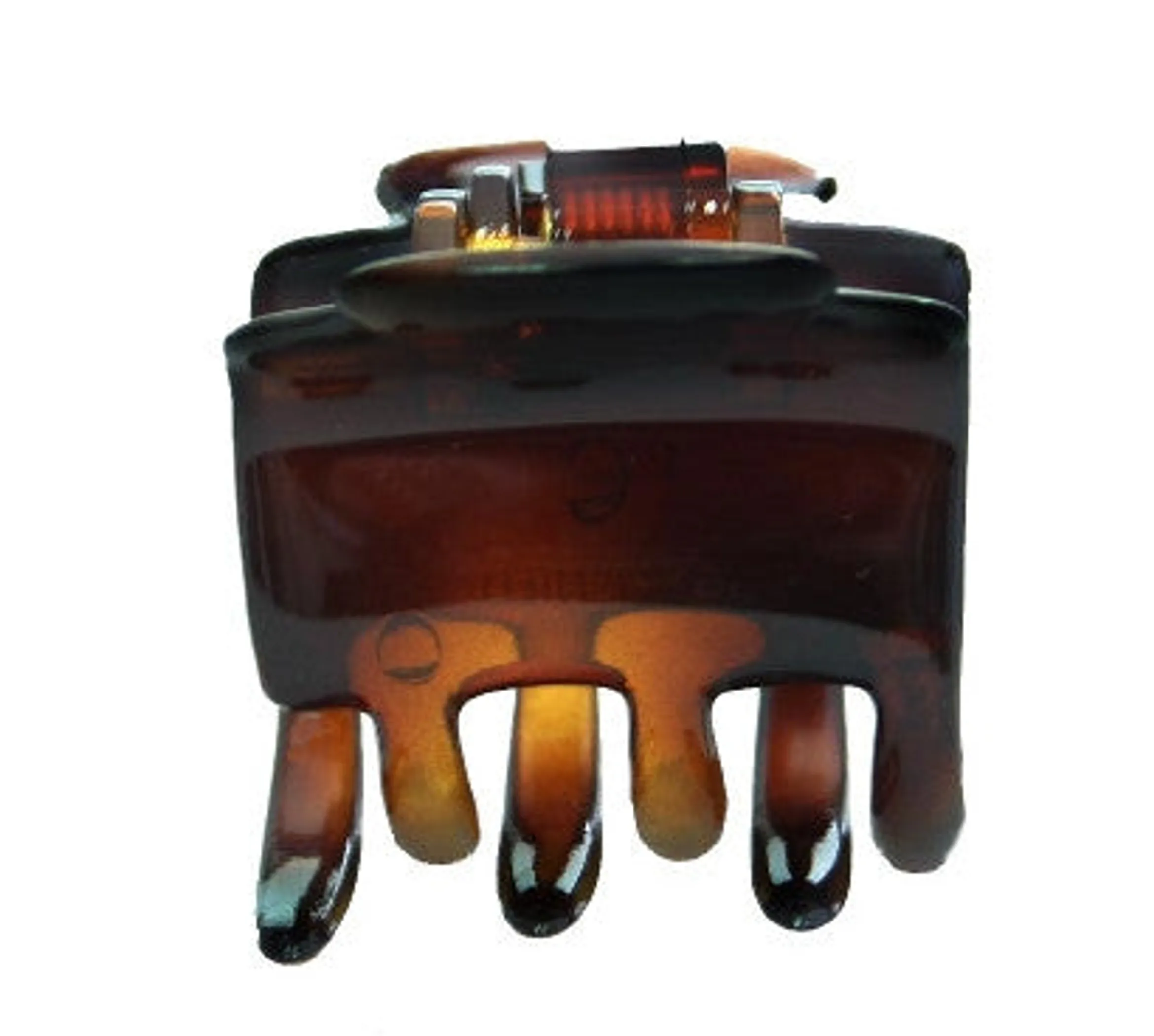 Pony Hair Claw Patent Tortoise Shell