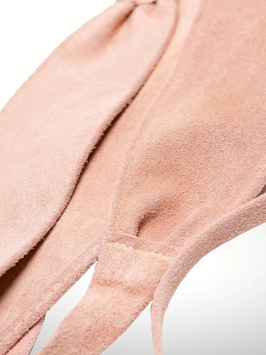 Suede leather Sash Belt